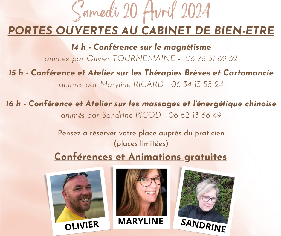 Conférences et Ateliers - Portes ouvertes